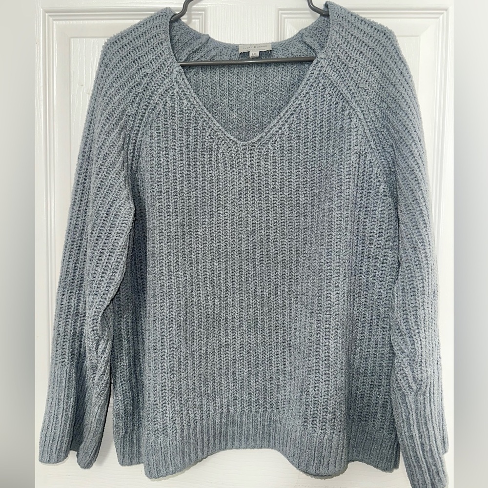 Lucky Brand V-Neck Boxy Sweater